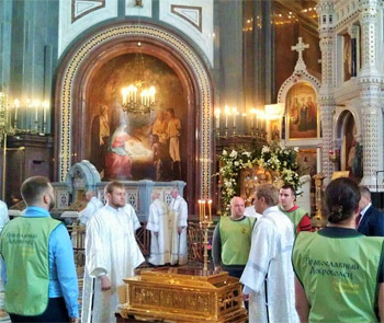 В Россию принесена частица мощей святителя Николая