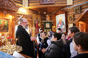 урок в храме по предмету Основы православной культуры