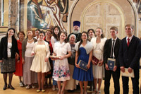 выпускной для учащихся православных учебных заведений в Храме Христа Спасителя